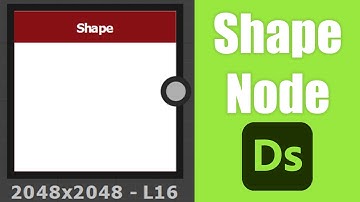 Substance Nodes Explained! - Shape Node