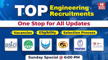 Top Engineering Recruitments 2025 | PSTCL, RSPCB, UCSL, GAIL, WBSEDCL, BDL and More!