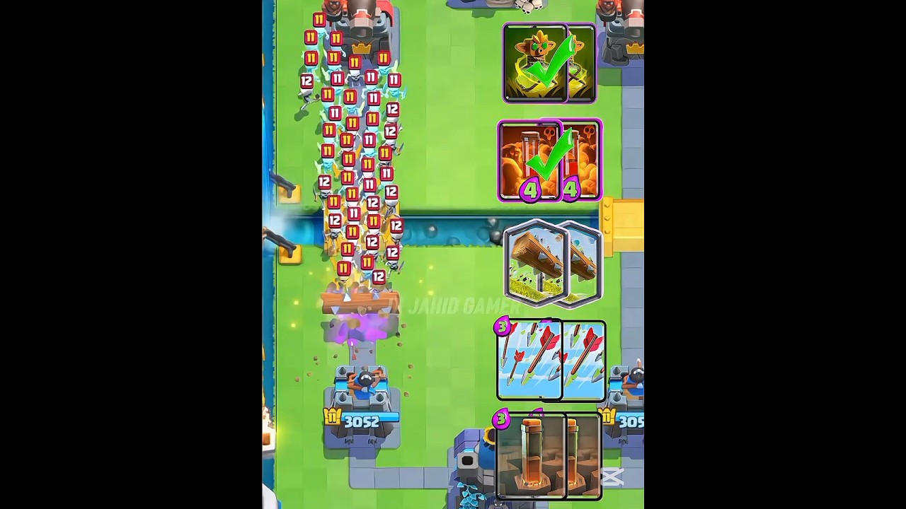 Skeleton Army vs Spells & Splash Damage! 