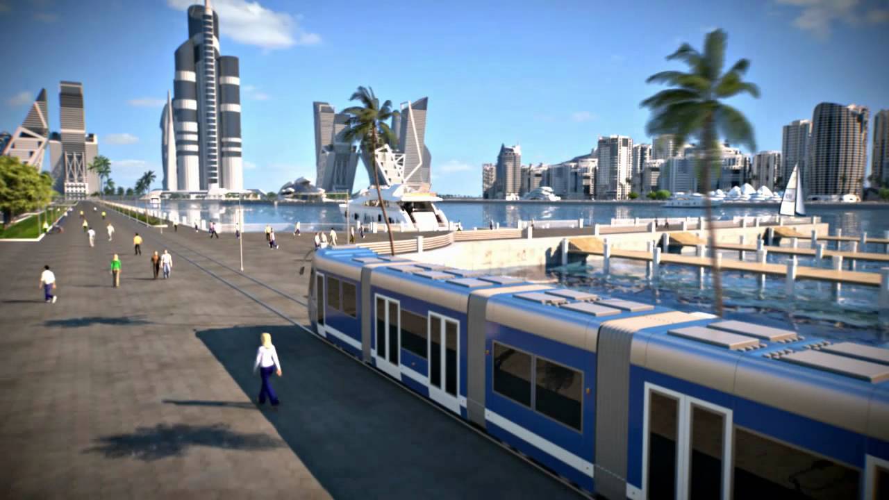 Khazar Islands New City 3D - YouTube
