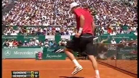 Novak Djokovic vs Tomas Berdych - ATP Monte Carlo 2012. Highlights