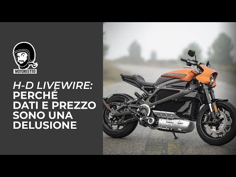 Harley-Davidson LiveWire svelati dati e prezzo: che delusione! - MOTOREETTO