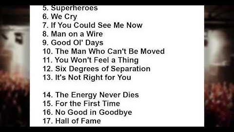 The Script - Superheroes @Stadtpark Hamburg 4/9/15