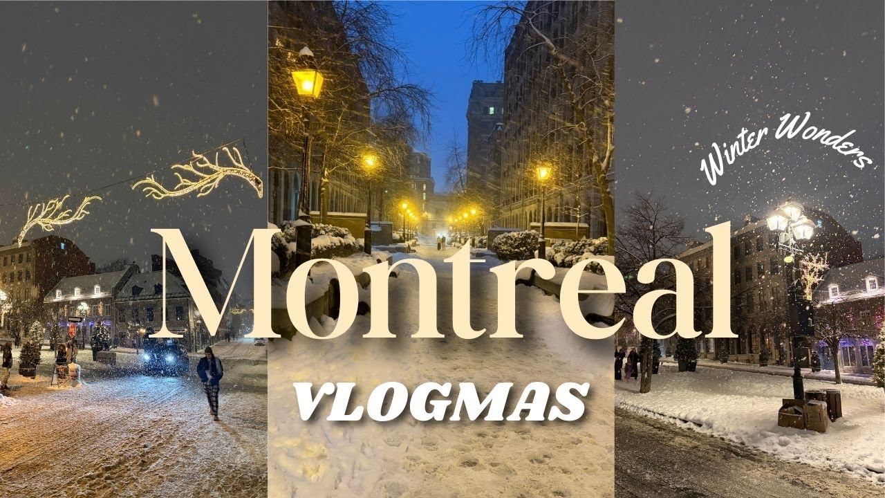 A Montreal Christmas 🥂 Tea at the Ritz, Cafés, Festive Shopping, Museum