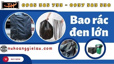 Bao rác đen lớn giá gốc tại xưởng | Túi đựng rác công nghiệp