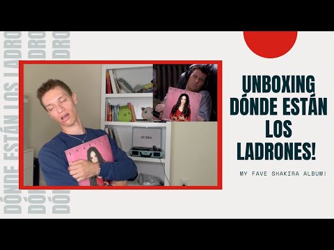 Shakira Vinyl Unboxing - Dónde Están Los Ladrones
