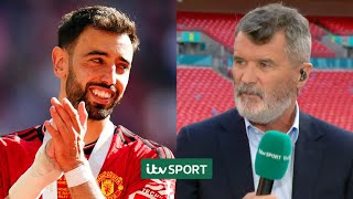 'I'm happy to be proved wrong' - Roy Keane praises Man Utd captain after FA Cup win - ITV Sport