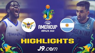 Virgin Islands 🇻🇮 - Argentina 🇦🇷 | Game Highlights