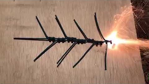 Fuse test with zip ties on the far side