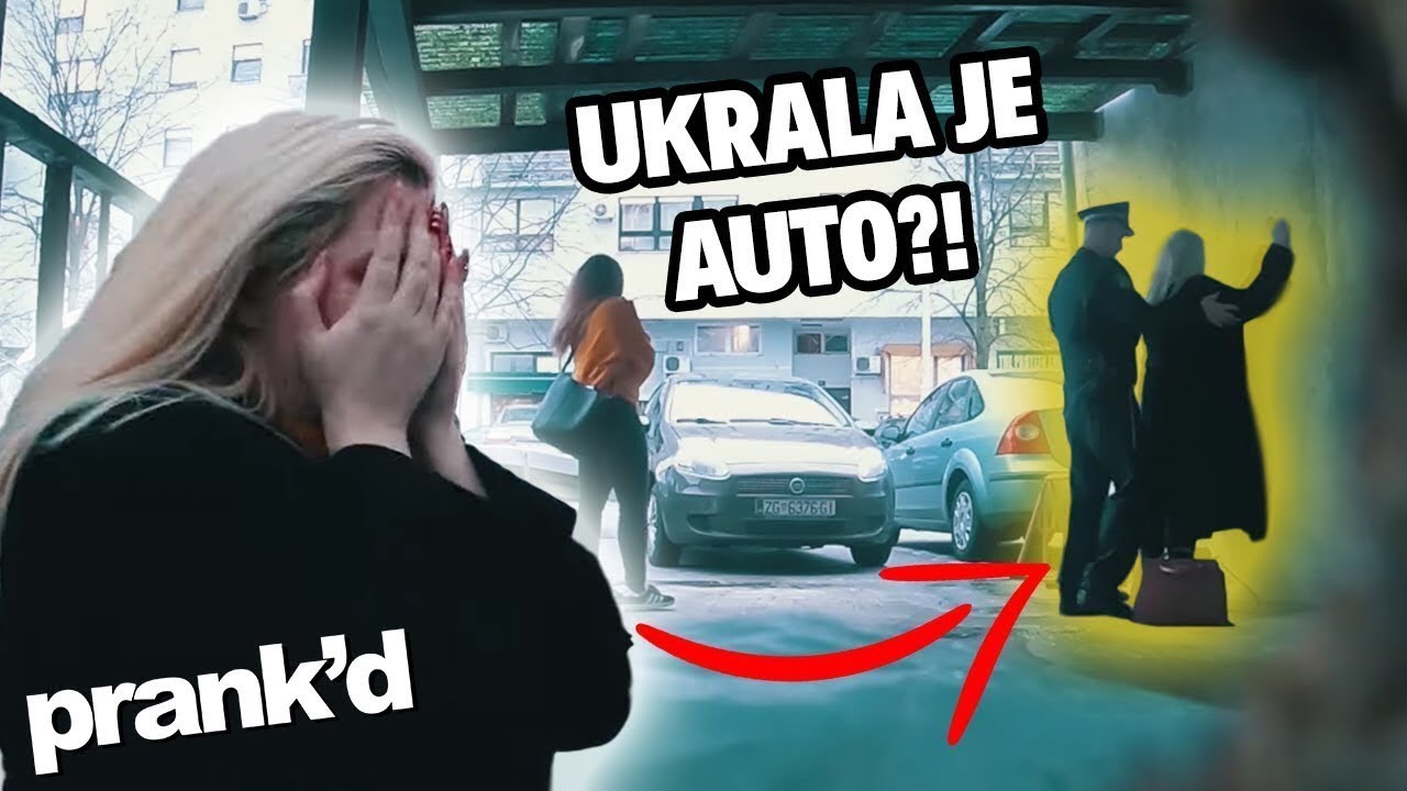 BIBI ANDY PRIVELA POLICIJA! (Ukrala je auto?!) | Prank'd | Epizoda 6 Sezona 1