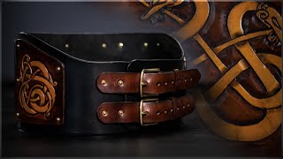 How to Make a Viking War Belt