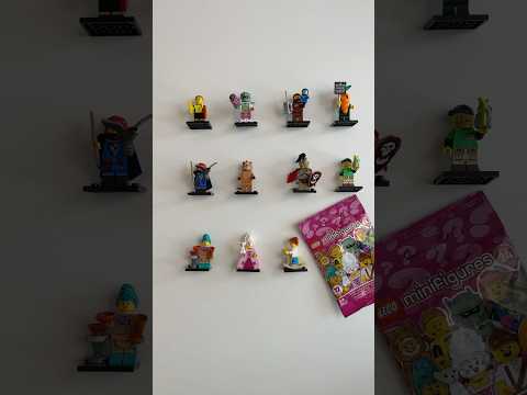 Я собрал полную коллекцию по 24 серии LEGO Minifigures