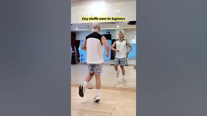 Easy shuffle move for beginners | Dance Fitness with An Le #dance thumbnail