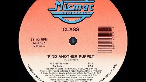 Class -  Find Another Puppet (1989)