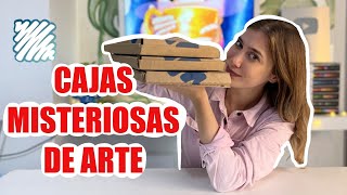 Abro y pruebo CAJAS MISTERIOSAS DE ARTE  Reseña Scrawlrbox