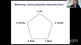 2. O schopnosti viesť a nechať sa viesť k cieľu. (Cesta pokojného bojovníka dnes.)