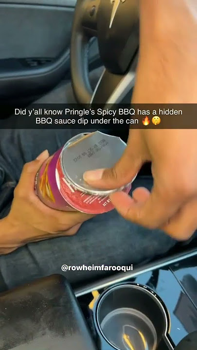 Download lagu Pringles BBQ Has A Secret BBQ Dip Sauce Under The Can 🌶🔥🤫#shorts #pringles