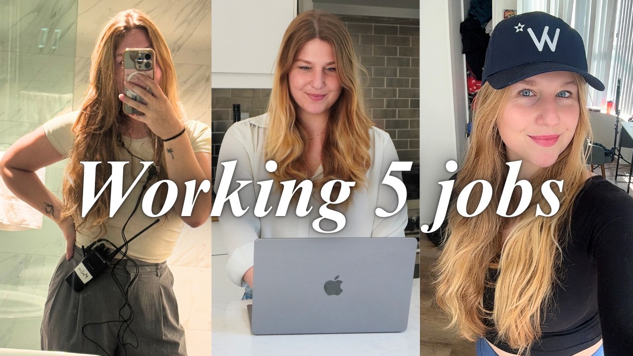 Working 5 jobs to survive in Los Angeles - YouTube