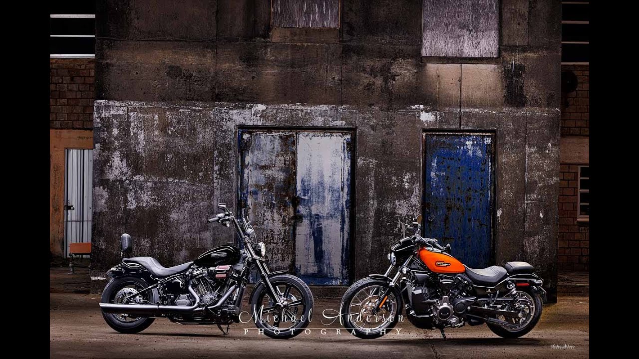 Two Harley-Davidson Motorcycles - MPLS MN Photographer