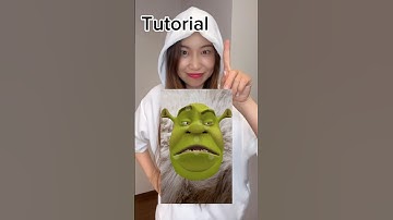 Shrek tutorial #shrots #shrek #tutorial #tiktok #effects #funny #funnyvideo #haha