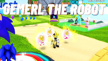 Unlocking Gemerl The Robot | Sonic Speed Simulator