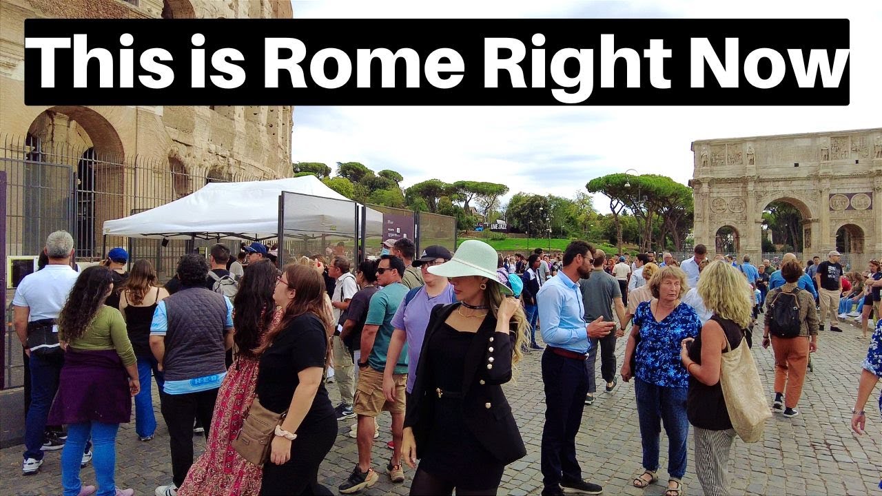 This is Rome Right Now, Rome Italy Walking Tour September 2025 YouTube