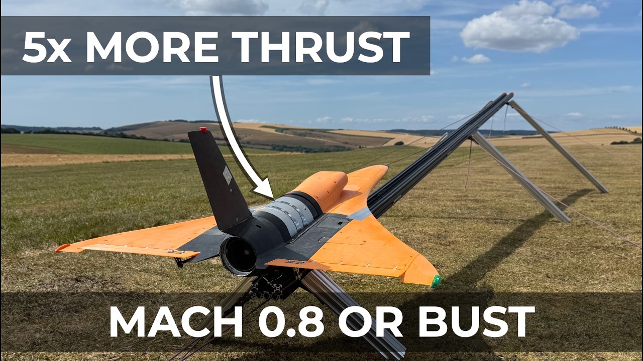 Designing and Building KINGCHASER: Our Transonic RC Aircraft Attempt