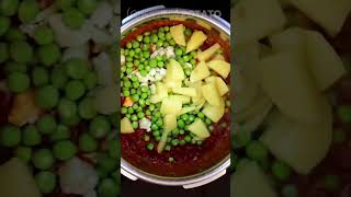 Pavbhaji Recipe | Pavbhaji in Cooker | Quick Pav Bhaji Recipe | Street Food shorts pavbhaji