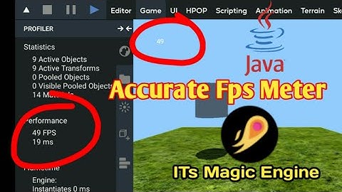 ITs Magic Engine Accurate Fps Meter java Tutorial #itsmagicengine