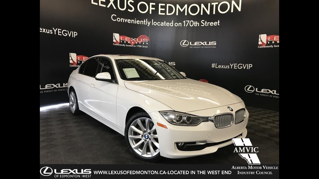 Used White 2014 Bmw 3 Series 320i Xdrive Review Red Deer Alberta