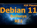 Debian 11 RC2 Bullseye (KDE Plasma)