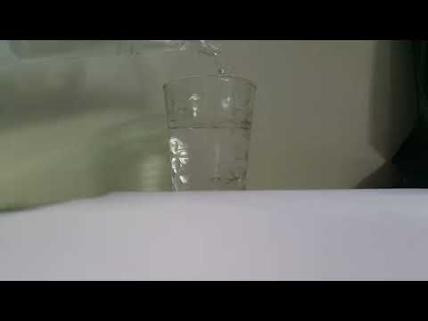 20 SECONDS to FILL A GLASS of WATER