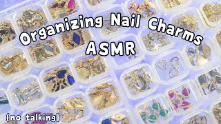 Organizing All of My Nail Charms ASMR