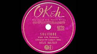 1941 Billie Holiday - Solitude