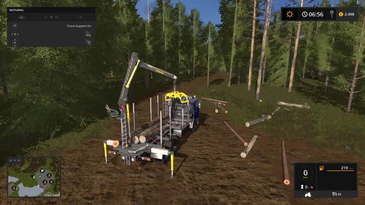 Farming Simulator 2017 Logging Ps4