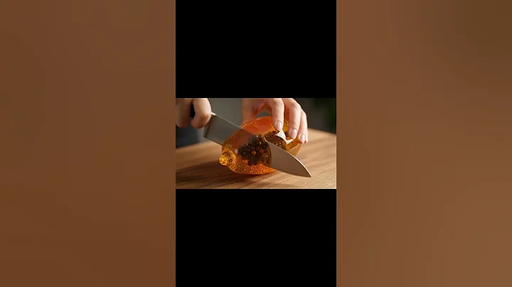 Glass Papaya Slicing ASMR