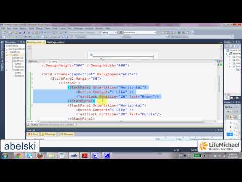 Simple ListBox in Silverlight (Implicitly Created Items)