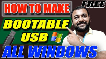how to make bootable usb with cmd for all windows 10, 7, 8 and more then