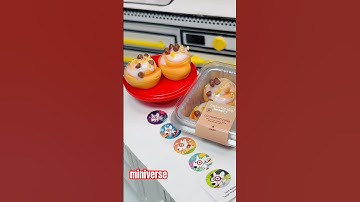 Let’s make MINI cinnamon rolls! ❤️ @officialminiverse #miniverse #miniature #shorts