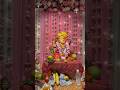 Ganesh Chaturthi decoration at home ||#ganpatibappamaurya #motivational #spritual #ytshorts #jaiho
