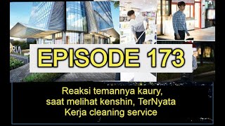 Pacar nya kaury cleaning service, teman teman kaury terkejut