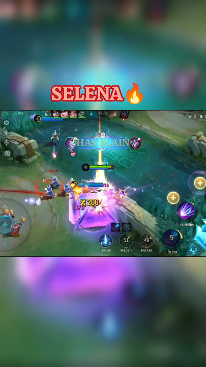 Selena🔥 #mlbb #ml #shorts #mobilelegends #mobilelegendsbangbang #selena