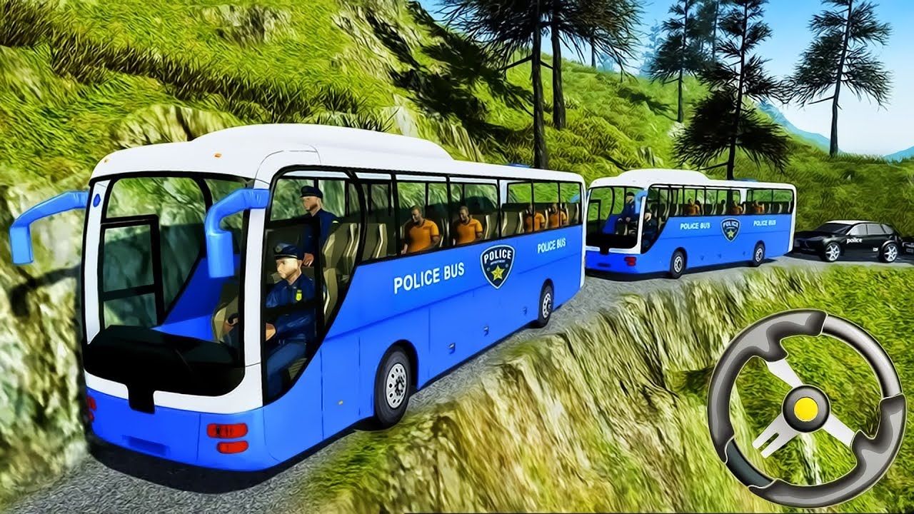 Police Bus Driver - Offroad Prisoner Transport | Best Android Gameplay