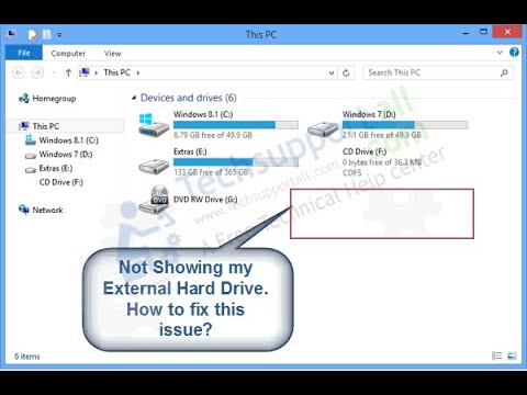 How to Fix External Hard Drive Not Showing Up - YouTube