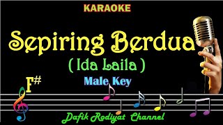 Sepiring Berdua (Karaoke) Ida Laila Nada Pria/Cowok Male key F# Dangdut Original