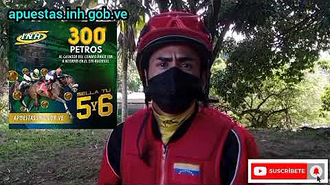 Jinete Adrian Montes para esta semana la rinconada...