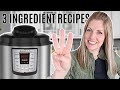 DUMP AND GO 3 Ingredient Instant Pot Recipes