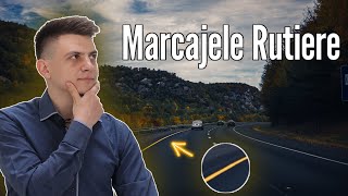 Marcajele rutiere | Chestionare explicate