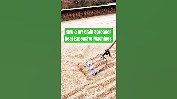 Brilliant DIY Grain Spreader Using Trash Bottles — Genius Rural Engineering Hack!