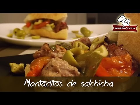 Canapé o Montadito de Chorizo fresco gallego (Sausage Sandwich) @envidiacocina 38